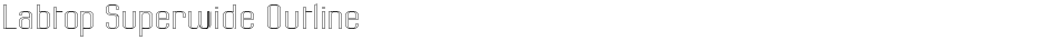 Labtop Superwide OutlineDemo