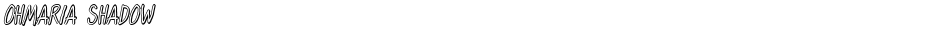 OhMaria ShadowDemo
