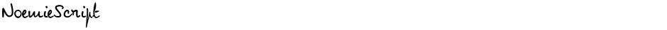 NoemieScriptDemo