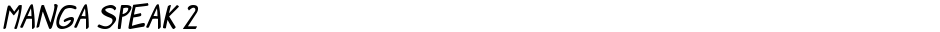 Manga speak 2Demo