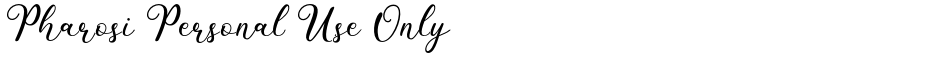 Pharosi Personal Use OnlyDemo