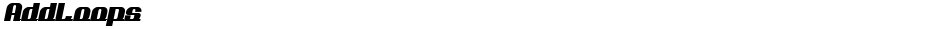 AddLoopsDemo