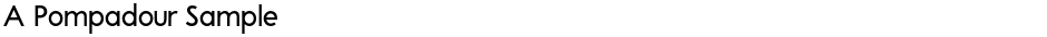 A Pompadour SampleDemo
