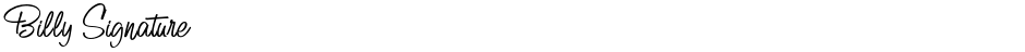 Billy SignatureDemo