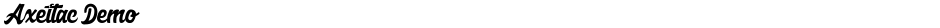 Axettac DemoDemo