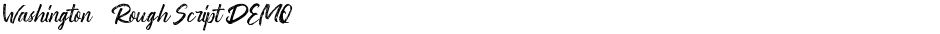 Washington ~ Rough Script DEMODemo