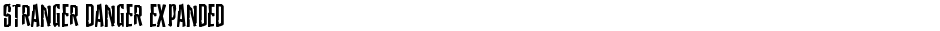 Stranger Danger ExpandedDemo