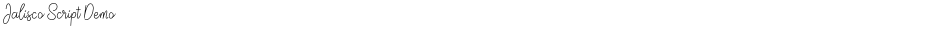Jalisco Script DemoDemo