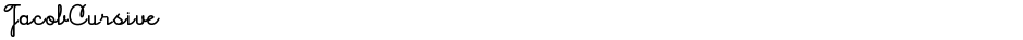 JacobCursiveDemo