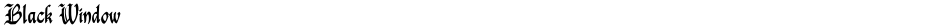Black WindowDemo