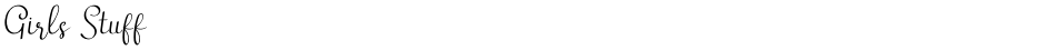 Girls StuffDemo