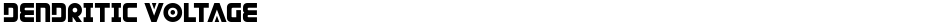 Dendritic VoltageDemo