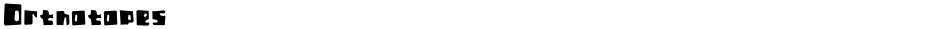 OrthotopesDemo