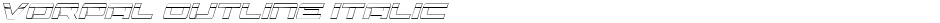 Vorpal Outline ItalicDemo