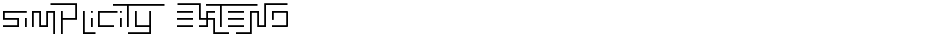 Simplicity ExtendDemo