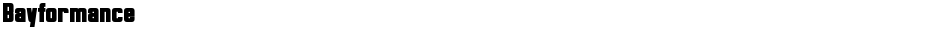 BayformanceDemo