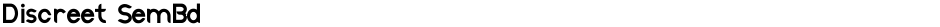 Discreet SemBdDemo