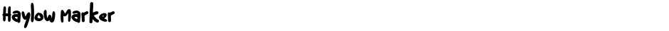 Haylow MarkerDemo