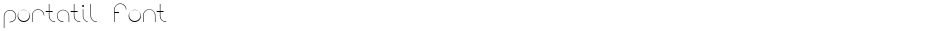portatil fontDemo