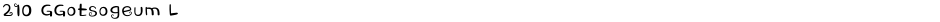 210 GGotsogeum LDemo