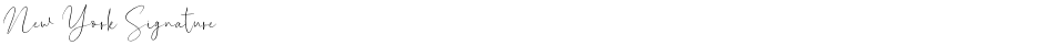 New York SignatureDemo