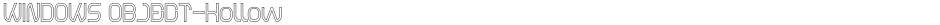 WINDOWS OBJECT-HollowDemo