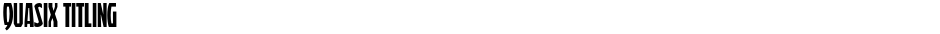 Quasix TitlingDemo