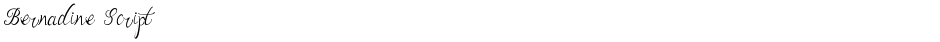 Bernadine ScriptDemo
