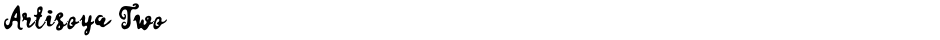Artisoya TwoDemo
