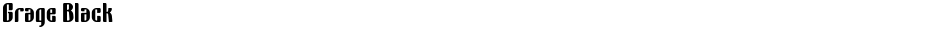 Grage BlackDemo