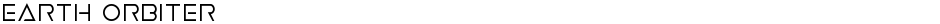 Earth OrbiterDemo