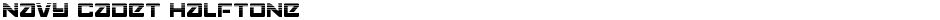 Navy Cadet HalftoneDemo