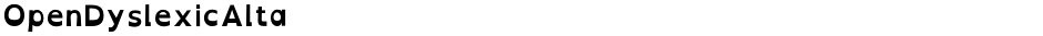 OpenDyslexicAltaDemo
