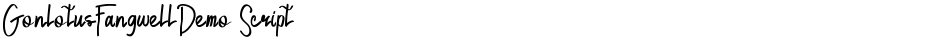 GonlotusFangwellDemo ScriptDemo