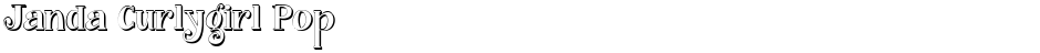 Janda Curlygirl PopDemo