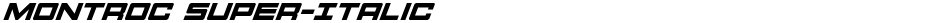 Montroc Super-ItalicDemo