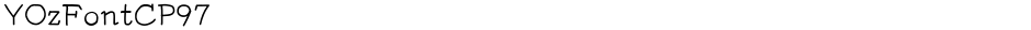 YOzFontCP97Demo