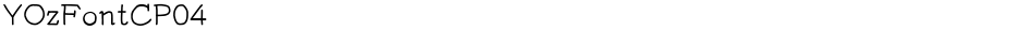YOzFontCP04Demo