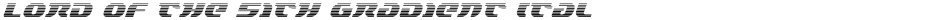 Lord of the Sith Gradient ItalDemo