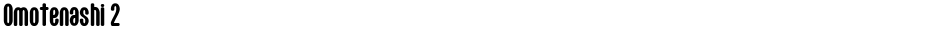 Omotenashi 2Demo
