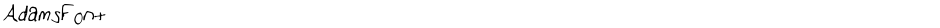 AdamsFontDemo