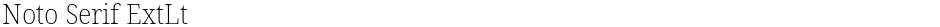 Noto Serif ExtLtDemo