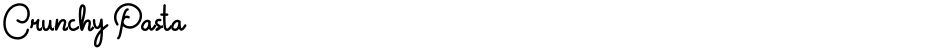 Crunchy PastaDemo