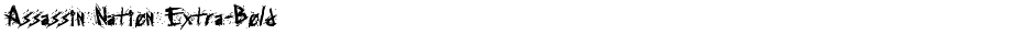 Assassin Nation Extra-BoldDemo