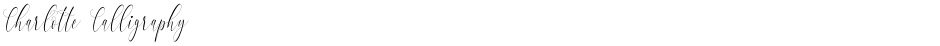 Charlotte CalligraphyDemo