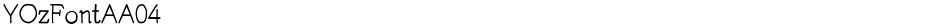 YOzFontAA04Demo