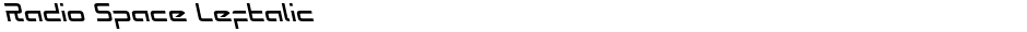 Radio Space LeftalicDemo