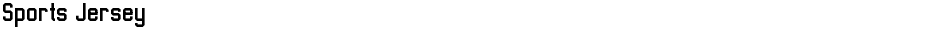 Sports JerseyDemo