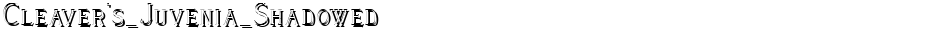 Cleaver's_Juvenia_ShadowedDemo