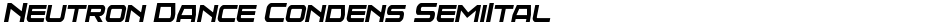 Neutron Dance Condens SemiItalDemo